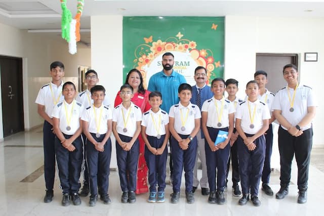 SRCS, Indore won Bronze Medal in Inter School Football Tournament